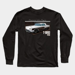 Thunderbird Car T Bird 1958 Long Sleeve T-Shirt